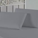 Fronha Nobre 1 Peça 50cm X 70cm Malha 100% Algodão - Cinza Fronha Nobre 1 Peça 50cm X 70cm Malha 100% Algodão - Cinza