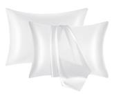 Fronha NOLRDR Mulberry Silk, pacote com 2 unidades, 19 mamães, tamanho padrão