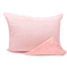 Fronha para Travesseiro Bebe 2 Peças Rosa Bebe Capa Travesseiro lisa Menina 100 algodão Antialérgico 30x40cm Baby Deluxe Fronha para Travesseiro Bebe 2 Peças Rosa Bebe Capa Travesseiro lisa Menina 100 algodão Antialérgico 30x40cm Baby Deluxe