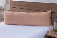 Fronha Para Travesseiro de Corpo 1,40mx45cm 100% Algodão 180 Fios Salmon