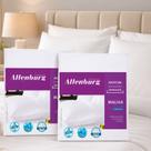 Fronha Travesseiro 50x70cm Branco Malha Capa Impermeavel G -