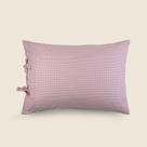 Fronha Vichy Laço Algodão Rosa- ACASA