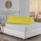Fronha Xuxão Nobre 1 Peça 1,30m x 40cm Malha 100% Algodão - Amarelo