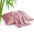 Fronhas BEDELITE, tamanho padrão, conjunto de 2 rayon e bambu