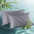 Fronhas Bedsure Cooling Queen Size, conjunto de 2, cinza escuro