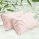 Fronhas Bedsure Cooling Queen Size, conjunto de 2, rosa