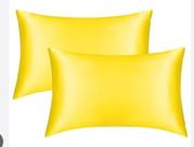 fronhas de cetim antifrizz 70cmx50cm (2 pares) com zíper