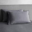 Fronhas de linho DAPU 100% 50 x 100 cm com fecho de envelope (pacote com 2)
