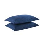 Fronhas de microfibra bordada Marcielo, 2 peças