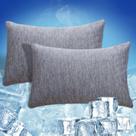 Fronhas de resfriamento CHOSHOME Q-Max 0,45, pacote com 2 unidades, Grey King