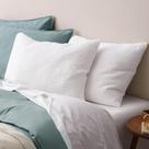 Fronhas PHF Ultra Soft Waffle Weave King Size 50 x 90 cm, pacote com 2