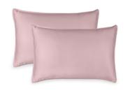 Fronhas Pure Bamboo King 100% orgânicas, viscose, rosa empoeirado