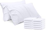 Fronhas Utopia Bedding King Size 20x40cm - pacote com 12