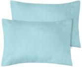 Fronhas Utopia Bedding Toddler 13 x 18 cm, pacote com 2 unidades, azul spa
