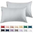 Fronhas Warmstar Cotton Standard 600TC, conjunto de 2, cinza