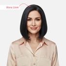 Front Lace Cabelo Humano Liso Nadia Grisalho