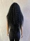 Front lace lacewig afro cacheada biovegetal 80cm babyhair longa
