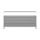 Frontal Inferior Facchini 680 Mm Com Fueiro 124 Mm