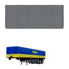 Frontal Superior Frente Lisa Guerra Batente Chapa Reta 700mm