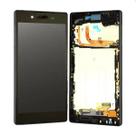 FRONTAL TOUCH DISPLAY Compatível Z5 1 CHIP C/ARO CARCAÇA ( PRETO GRAFITE )