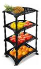 Fruteira Chão Cozinha Cesto Organizador Empalhável 4 Andares Arqplast Fruteira Chão Cozinha Cesto Organizador Empalhável 4 Andares Arqplast