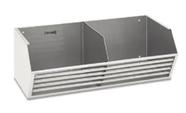 Fruteira De Parede Inox Fritomaq 2 Divisões 80x30cm