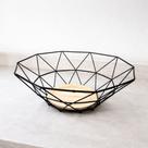 Fruteira Diamond Ecowood - Preta