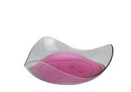 Fruteira Elegância Rosa Translúcido Tupperware Fruteira Elegância Rosa Translúcido Tupperware