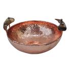 Fruteira em aluminio cobre 40cm x 20 - BTC Decor
