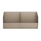 Fruteira Prateleira Inox 800x300x280mm 2 Divisões FRNFR0802