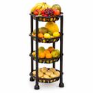 Fruteira Redonda Empilhável 4 Andares Aço E Plástico Uninjet Fruteira Redonda Empilhável 4 Andares Aço E Plástico Uninjet