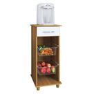 Fruteira Régia com 2 Cestos Metálicos e 1 Gaveta Compacta e Moderna
