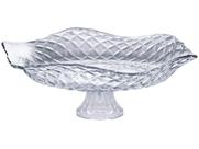 Fruteira Saladeira De Vidro Para Mesa Gourmet Suporte Fruta