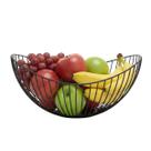 Fruteira Windsor 28x14cm Original, Tuut, Aramada Preta Em Metal