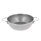 Fry Pan De Buyer MINERAL B em aço carbono de 24 cm com 2 alças