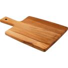 Fsc Tábua Retangular Tramontina Kitchen Em Madeira Teca Com Cabo 34x23 Cm Tramontina