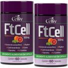 FTCELL Composto - Psyllium + Espirulina + Laranja Moro + Cafe Verde + Cromo