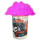 Fumaça em Lata Latão 75mm Chá Revelação Rosa Menina - 01 un