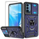 Funda ATUMP para OnePlus Nord N200 5G Azul con Anillo Giratorio 360