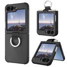 Funda BENTOBEN para Samsung Galaxy Z Flip 6 5G con Anillo Negra