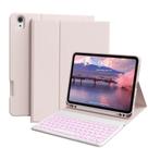 Funda con Teclado JKSML para iPad 11 Generación 11" Inalámbrico Rosa Funda con Teclado JKSML para iPad 11 Generación 11" Inalámbrico Rosa