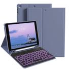 Funda con Teclado JKSML para iPad 9ª/8ª/7ª Generación 10.2" Morado