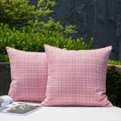 Funda de Almohada Kevin Textil Impermeable 60x60cm Rosa (Paquete de 2)