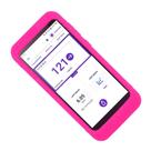Funda de Silicona para Receptor SNK Omnipod 5, Rosa con Purpurina