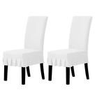 Funda de Silla de Comedor Elástica Easy-Going Parsons (2 piezas, Blanco) Funda de Silla de Comedor Elástica Easy-Going Parsons (2 piezas, Blanco)