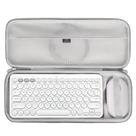 Funda de Teclado Aproca para Logitech Pebble 2 Combo Gris