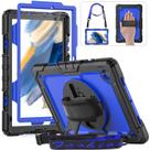 Funda HXCASEAC para Samsung Galaxy Tab A8 10.5 pulgadas, protectora con protector de pantalla, correa de mano y soporte para lápiz, funda resistente y a prueba de golpes para tablet A8 2022 SM-X200/X205/X20 - Azul