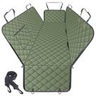 Funda Impermeable para Asiento Trasero de Perro NECKORY Verde