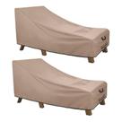 Funda Impermeable para Silla de Patio ULTCOVER 180x70x75 cm Paquete de 2