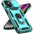 Funda iPhone 14 M MAIKEZI Grado Militar Resistente a Caídas de 15 pies Menta